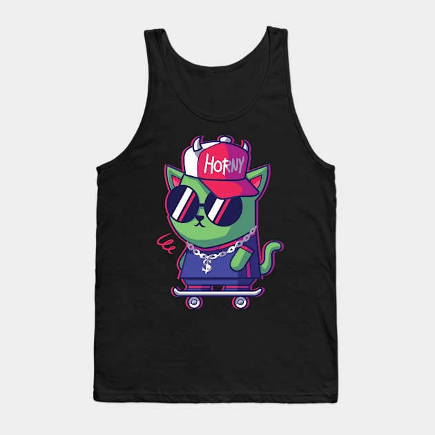 CatSoki Punkbling Tank Top by CatSoki